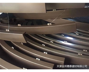 仿铜拉丝铝单板